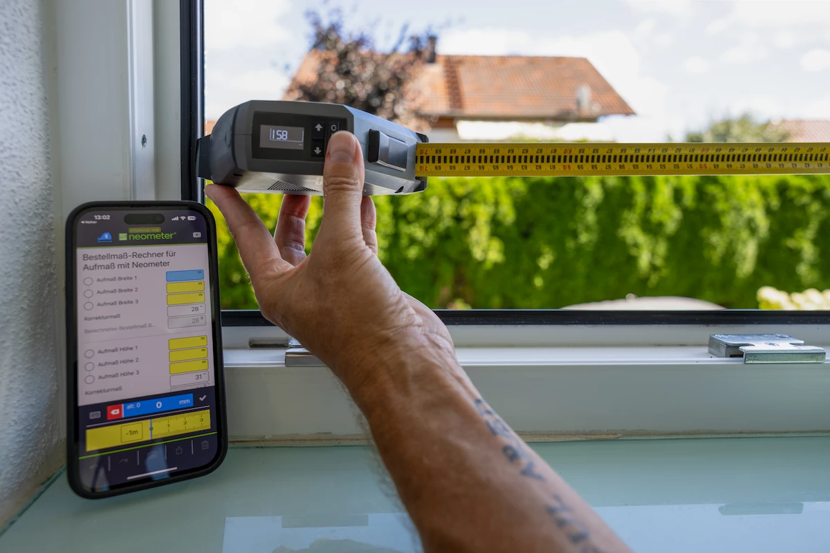 Aufmaß und Montage einer individuellen Insektenschutzlösung